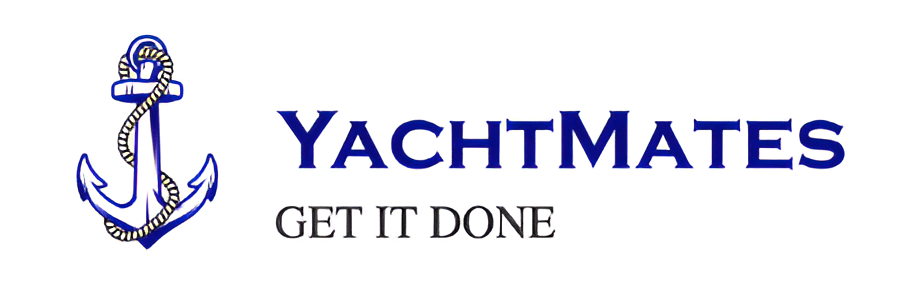 Volledige YachtMates logo met slogan